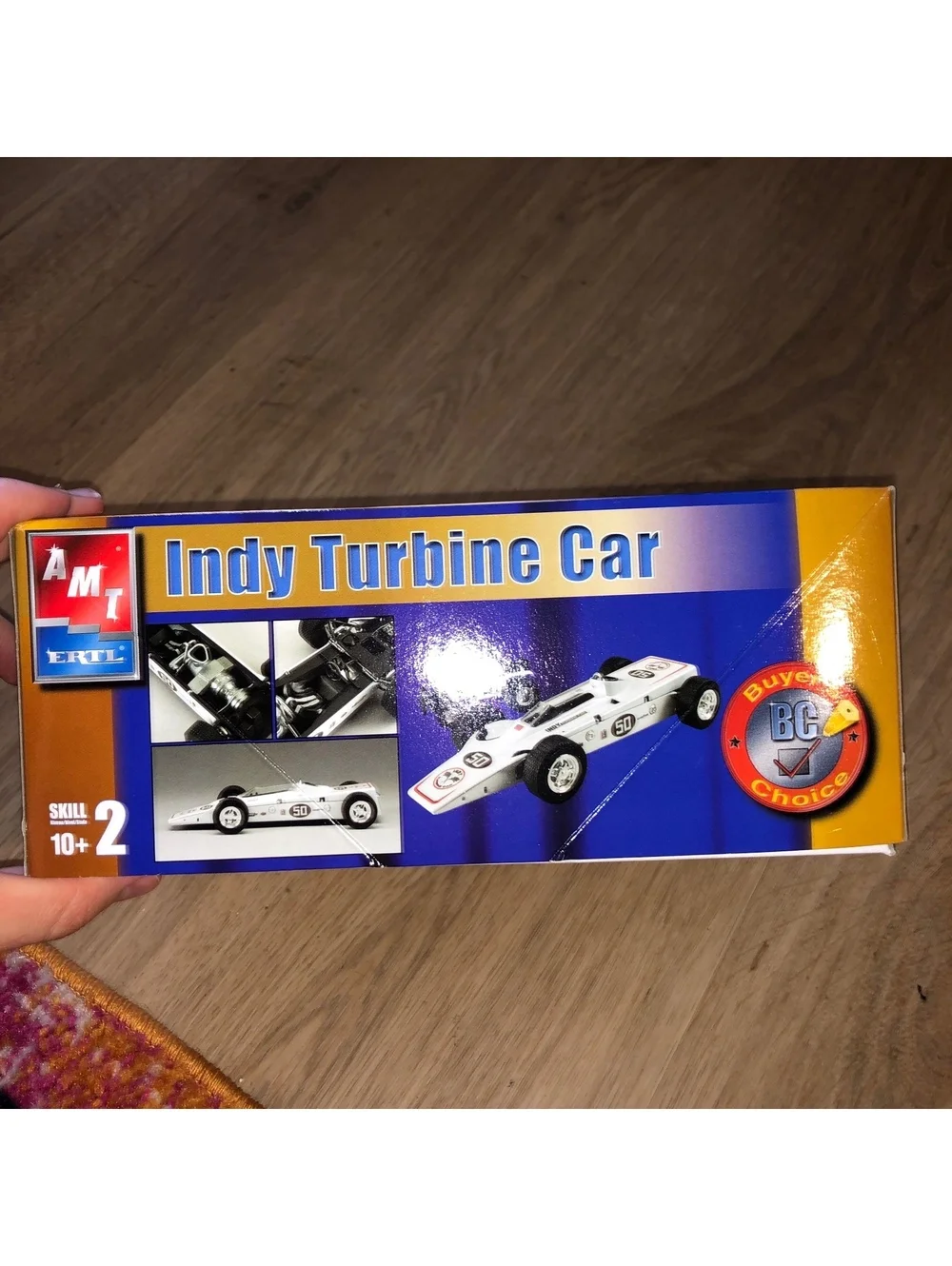 New in Box 003 INDY TURBINE CAR RACE 1/25 MODEL KIT AMT ERTL SEALED #31919